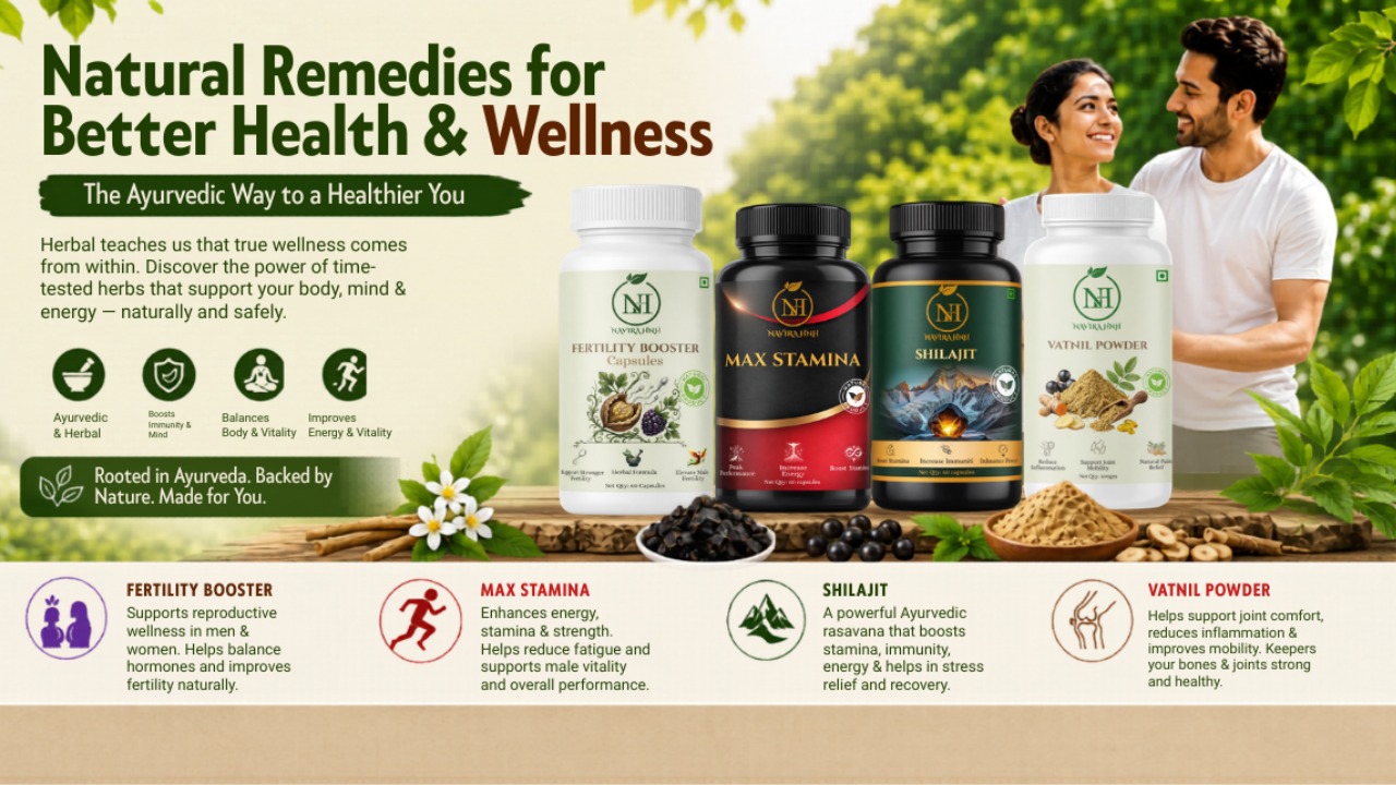 Natural Remedies for Better Health & Wellness